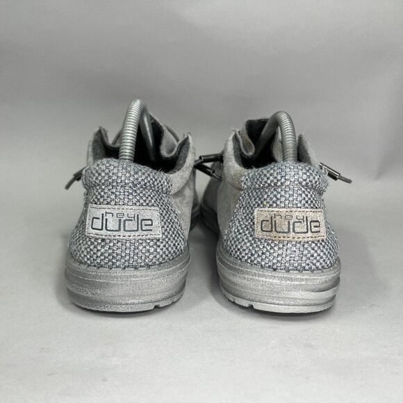 Hey Dude Men's Size 9 Wally Ash Suede‎ Slip On Shoes - Picture 6 of 11